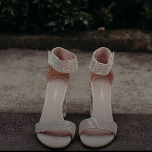 Jeffrey Campbell Women open toe pump/Wedding shoes